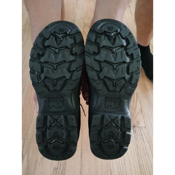 Men's Timberland Pro Soft Toe Stable Stride Anti-Fatigue Black Boots 8M - SAMPLE - Picture 14 of 16